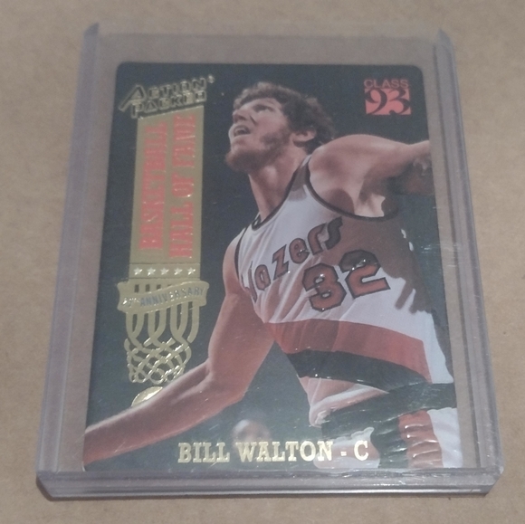 NEW!💯 BILL WALTON HALL OF FAME OLD SCHOOL BLAZERS BASKETBALL CARD WITH CASE! - Picture 4 of 16